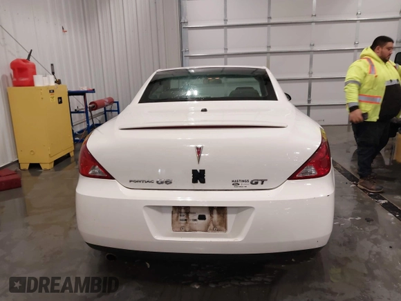 2007 Pontiac G6 GT with VIN 1G2ZH36N474229308, listed as a IAAI auction lot 41445760 with 65,002 mi miles. Bid and sale history available at carsss.com. Image 16.