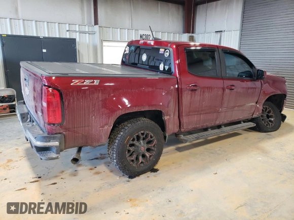 2019 Chevrolet Colorado 2WD Z71 with VIN 1GCGSDEN0K1190089, listed as a Copart auction lot 89396765 with 101,218 mi miles and Salvage Title. Bid and sale history available at carsss.com. Image 3.