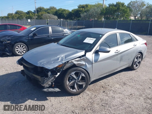 2023 Hyundai Elantra SEL with VIN 5NPLS4AG1PH092789, listed as a IAAI auction lot 41739086 with 26,231 mi miles and . Bid and sale history available at DreamBid. Image 18.