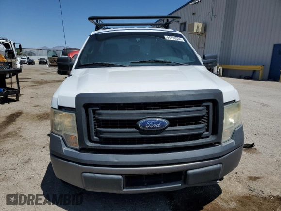 2014 Ford F-150 XL with VIN 1FTMF1CM0EKF61685, listed as a Copart auction lot 54798055 with 210,709 mi miles and Clean Title. Bid and sale history available at carsss.com. Image 5.