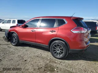 2016 Nissan Rogue SV with VIN KNMAT2MV1GP737495, listed as a Copart auction lot 47624735 with 155,574 mi miles and Salvage Title. Bid and sale history available at carsss.com. Image 2.
