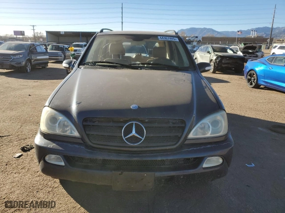 2003 Mercedes-Benz M-Class 3.7L with VIN 4JGAB57E33A420679, listed as a Copart auction lot 44367445 with 150,164 mi miles and Salvage Title. Bid and sale history available at carsss.com. Image 5.