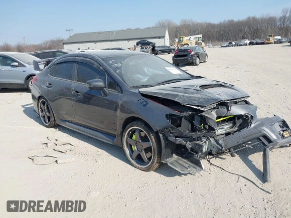 2021 Subaru WRX STI with VIN JF1VA2S69M9800819, listed as a IAAI auction lot 41779708 with 48,335 mi miles. Bid and sale history available at carsss.com. Image 1.