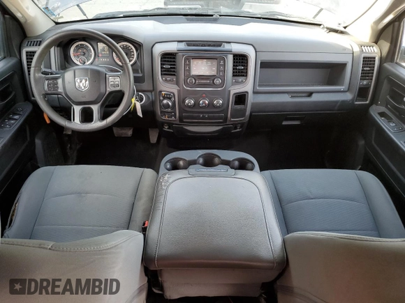 2018 Ram 1500 Express with VIN 1C6RR7FT5JS189393, listed as a Copart auction lot 54174525 with 257,317 mi miles and Salvage title. Bid and sale history available at DreamBid. Image 8.
