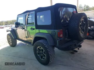 2016 Jeep Wrangler Unlimited Rubicon Hard Rock with VIN 1C4HJWFG7GL239318, listed as a Copart auction lot 76356734 with 121,442 mi miles and Salvage Title. Bid and sale history available at carsss.com. Image 2.