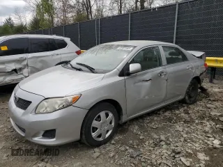 2009 Toyota Corolla with VIN 1NXBU40E89Z031322, listed as a Copart auction lot 52397465 with 198,046 mi miles and Salvage Title. Bid and sale history available at carsss.com. Image 1.