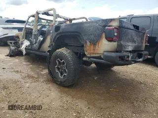 2022 Jeep Gladiator Rubicon with VIN 1C6JJTBG4NL174244, listed as a Copart auction lot 62507374 with Not provided miles and Non repairable. Bid and sale history available at DreamBid. Image 2.