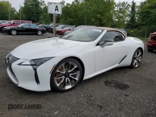 2021 Lexus LC with VIN JTHKPAAY9MA104399, listed as a Copart auction lot 79395664 with 0 mi miles and Non Repairable. Bid and sale history available at carsss.com. Image 1.