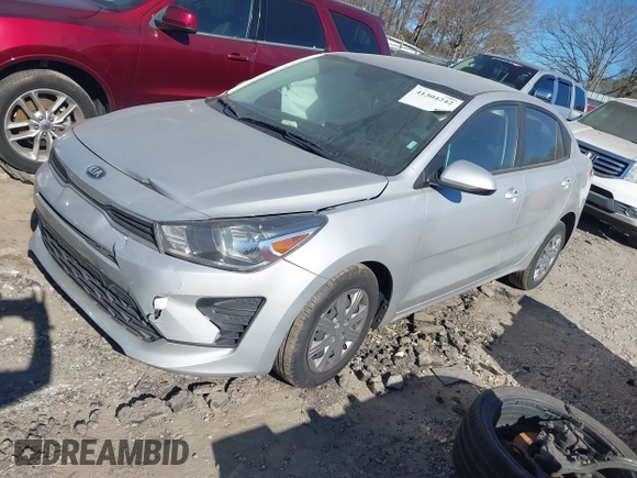 2021 Kia Rio S with VIN 3KPA24AD4ME363969, listed as a IAAI auction lot 41304242 with 119,194 mi miles and . Bid and sale history available at DreamBid. Image 17.