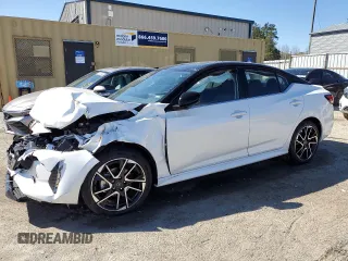 2025 Nissan Sentra SR with VIN 3N1AB8DV2SY289557, listed as a Copart auction lot 49216165 with Not Provided miles and Non Repairable. Bid and sale history available at DreamBid. Image 1.