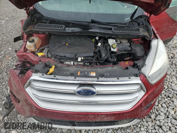 2017 Ford Escape SE z VIN 1FMCU9GD5HUC62126, wystawiony jako Copart lot #50188985 z przebiegiem 157 918 mil mil oraz Szkoda całkowita • Salvage title. Historia ofert i sprzedaży dostępna na DreamBid. Obrazek 12.