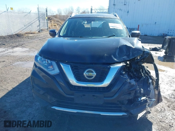 2019 Nissan Rogue SV with VIN KNMAT2MV4KP507393, listed as a IAAI auction lot 41702759 with 108,821 mi miles. Bid and sale history available at carsss.com. Image 6.