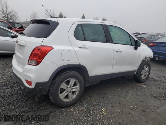 2017 Chevrolet Trax LS with VIN KL7CJNSBXHB129513, listed as a Copart auction lot 88544705 with 87,508 mi miles and Salvage Title. Bid and sale history available at carsss.com. Image 3.