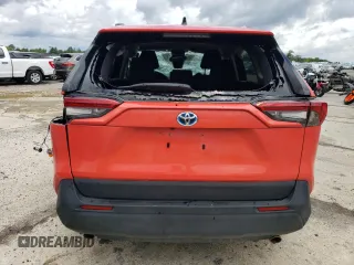 2023 Toyota RAV4 Hybrid LE with VIN 4T3LWRFV8PU098106, listed as a Copart auction lot 57988765 with 17,580 mi miles and Salvage title. Bid and sale history available at DreamBid. Image 6.