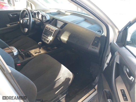 2006 Nissan Murano SL with VIN JN8AZ08W86W513364, listed as a IAAI auction lot 41862202 with 168,454 mi miles. Bid and sale history available at carsss.com. Image 5.