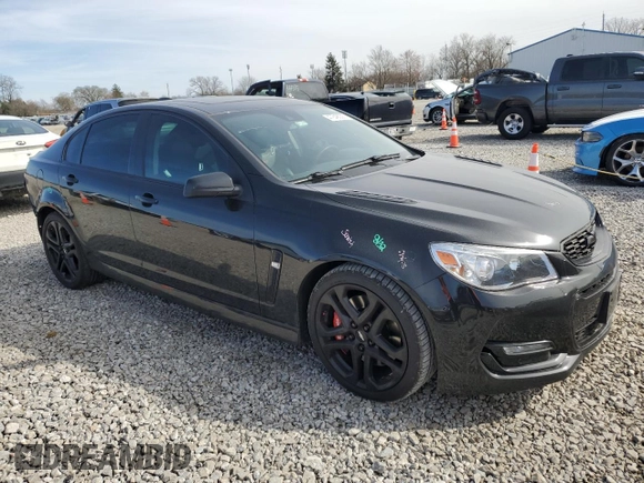 2016 Chevrolet SS with VIN 6G3F15RW3GL204718, listed as a Copart auction lot 47848035 with 45,890 mi miles and Salvage title. Bid and sale history available at DreamBid. Image 4.