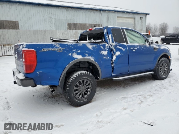 2019 Ford Ranger XL with VIN 1FTER1FH4KLB07374, listed as a Copart auction lot 88797275 with 111,435 mi miles and Clean Title. Bid and sale history available at DreamBid. Image 3.