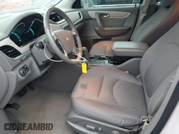 2016 Chevrolet Traverse LT with VIN 1GNKRGKD0GJ118570, listed as a Copart auction lot 50697755 with 121,181 mi miles and Salvage title. Bid and sale history available at DreamBid. Image 7.