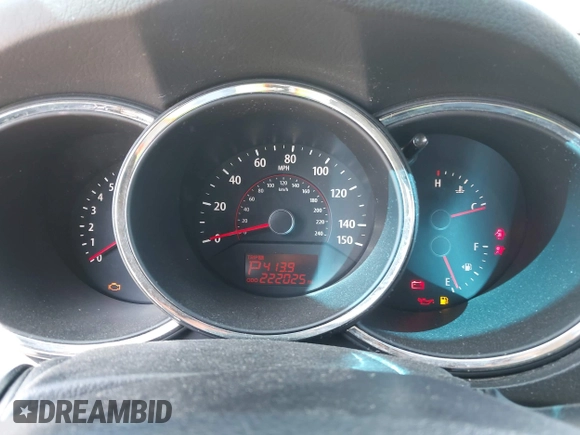 2011 Kia Sorento LX with VIN 5XYKTCA17BG072688, listed as a IAAI auction lot 41903687 with 222,025 mi miles and . Bid and sale history available at DreamBid. Image 7.