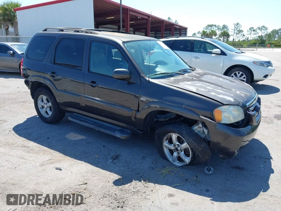 2006 Mazda Tribute i with VIN 4F2YZ02Z36KM29148, listed as a IAAI auction lot 42044163 with 175,786 mi miles and . Bid and sale history available at carsss.com. Image 1.