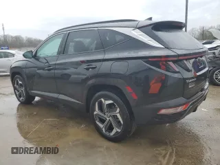 2024 Hyundai Tucson SEL with VIN 5NMJFCDE9RH322613, listed as a Copart auction lot 51095755 with 17,471 mi miles and Salvage Title. Bid and sale history available at carsss.com. Image 2.