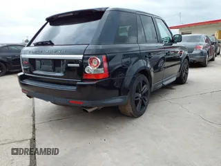 2013 Land Rover Range Rover Sport SC with VIN SALSH2E49DA767430, listed as a IAAI auction lot 42122006 with 112,868 mi miles. Bid and sale history available at carsss.com. Image 4.