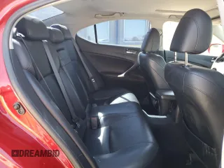 2008 Lexus IS 350 with VIN JTHBE262685018336, listed as a Copart auction lot 52635385 with 144,233 mi miles and Salvage title. Bid and sale history available at DreamBid. Image 10.