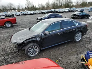 2018 Volkswagen Passat 2.0T SE with VIN 1VWBA7A3XJC027050, listed as a Copart auction lot 48122695 with 51,854 mi miles and Salvage Title. Bid and sale history available at carsss.com. Image 1.