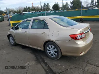 2013 Toyota Corolla L with VIN 5YFBU4EE4DP088040, listed as a Copart auction lot 52213205 with 88,730 mi miles and Salvage Title. Bid and sale history available at carsss.com. Image 2.