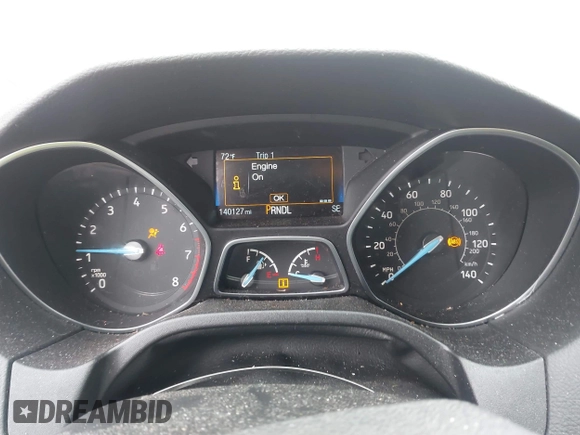 2018 Ford Focus SE with VIN 1FADP3F25JL265039, listed as a IAAI auction lot 42352050 with 140,127 mi miles and . Bid and sale history available at DreamBid. Image 7.