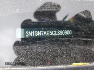 2012 Nissan Versa SV with VIN 3N1CN7AP5CL890900, listed as a Copart auction lot 55446645 with 79,429 mi miles and Non repairable. Bid and sale history available at DreamBid. Image 13.