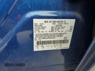 2023 Ford Maverick XL with VIN 3FTTW8E34PRA40055, listed as a Copart auction lot 51502775 with Not Provided miles and Salvage Title. Bid and sale history available at DreamBid. Image 14.