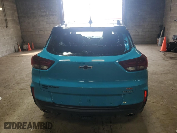 2022 Chevrolet TrailBlazer RS with VIN KL79MUSLXNB031212, listed as a Copart auction lot 52006845 with Not Provided miles and Salvage Title. Bid and sale history available at DreamBid. Image 6.