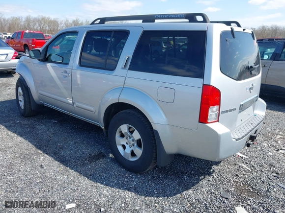 2006 Nissan Pathfinder SE with VIN 5N1AR18W96C652790, listed as a IAAI auction lot 41934579 with 148,099 mi miles. Bid and sale history available at carsss.com. Image 3.