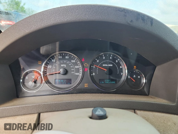 2006 Jeep Grand Cherokee Limited with VIN 1J4HR58N06C183181, listed as a Copart auction lot 63910795 with 219,189 mi miles and Salvage title. Bid and sale history available at DreamBid. Image 9.