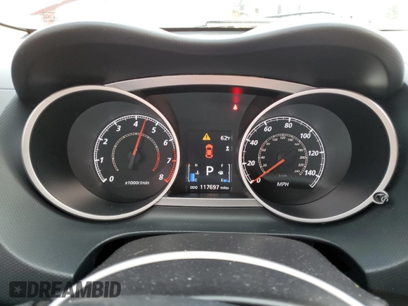 2013 Mitsubishi Outlander SE with VIN JA4AS3AW4DU013085, listed as a Copart auction lot 84697134 with 117,697 mi miles and Salvage Title. Bid and sale history available at carsss.com. Image 9.