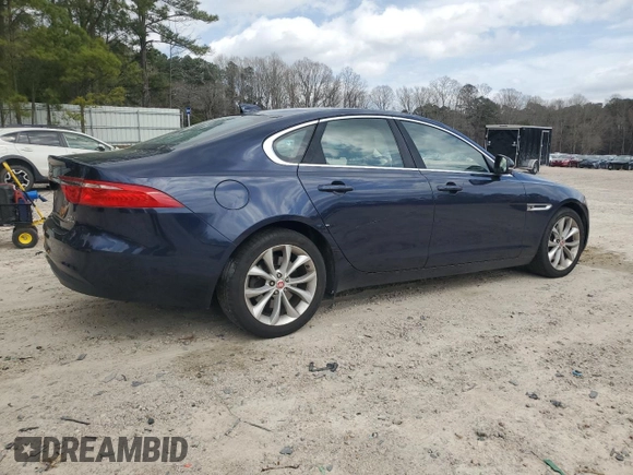 2017 Jaguar XF with VIN SAJBJ4BN7HCY42884, listed as a Copart auction lot 50096595 with 89,679 mi miles and Clean Title. Bid and sale history available at DreamBid. Image 3.