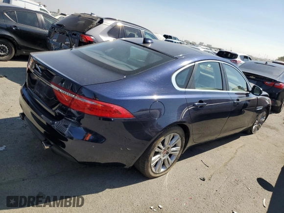 2016 Jaguar XF 35t Premium with VIN SAJBD4BV0GCY21512, listed as a Copart auction lot 66726984 with 129,346 mi miles and Salvage Title. Bid and sale history available at carsss.com. Image 3.