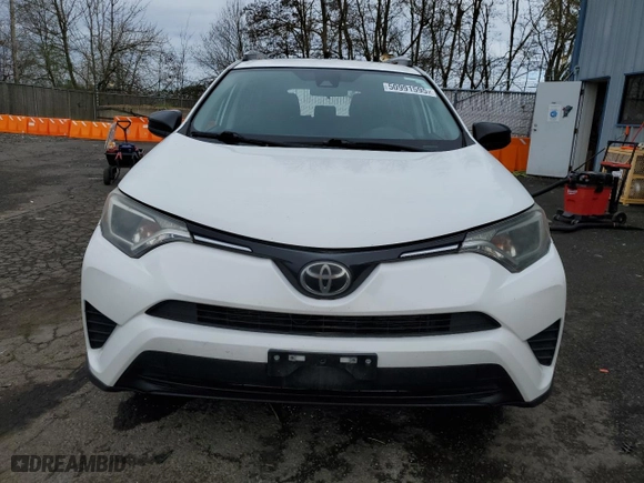 2017 Toyota RAV4 LE with VIN 2T3BFREV4HW585382, listed as a Copart auction lot 50991595 with 99,029 mi miles and Salvage Title. Bid and sale history available at carsss.com. Image 5.
