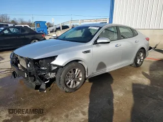 2020 Kia Optima LX with VIN 5XXGT4L38LG380081, listed as a Copart auction lot 85114114 with 0 mi miles and Salvage Title. Bid and sale history available at carsss.com. Image 1.