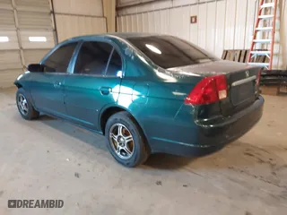 2002 Honda Civic LX with VIN 2HGES16612H595748, listed as a IAAI auction lot 41356181 with 299,899 mi miles. Bid and sale history available at carsss.com. Image 3.