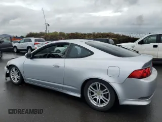 2005 Acura RSX with VIN JH4DC53835S010815, listed as a Copart auction lot 89394445 with 92,186 mi miles and Salvage title. Bid and sale history available at DreamBid. Image 2.
