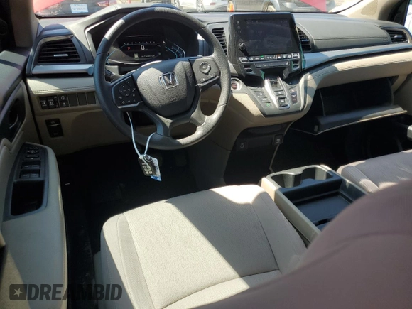 2022 Honda Odyssey EX with VIN 5FNRL6H50NB011140, listed as a Copart auction lot 56473855 with 30,976 mi miles and Salvage Title. Bid and sale history available at DreamBid. Image 8.