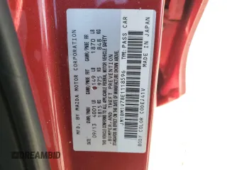 2014 Mazda 3 i Touring with VIN JM1BM1V78E1118596, listed as a Copart auction lot 48522915 with 163,735 mi miles and Salvage Title. Bid and sale history available at DreamBid. Image 14.