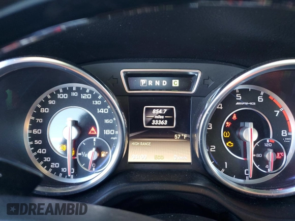 2014 Mercedes-Benz G 63 AMG with VIN WDCYC7DF9EX226936, listed as a Copart auction lot 45015355 with 33,363 mi miles and Clean Title. Bid and sale history available at DreamBid. Image 9.