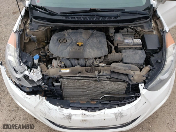 2013 Hyundai Elantra GLS PZEV with VIN 5NPDH4AEXDH192869, listed as a Copart auction lot 51993775 with 252,039 mi miles and Salvage Title. Bid and sale history available at carsss.com. Image 11.