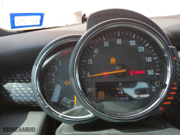 2016 MINI Cooper Hardtop S with VIN WMWXP7C57G2A42755, listed as a Copart auction lot 44260745 with 113,638 mi miles and Salvage Title. Bid and sale history available at carsss.com. Image 9.
