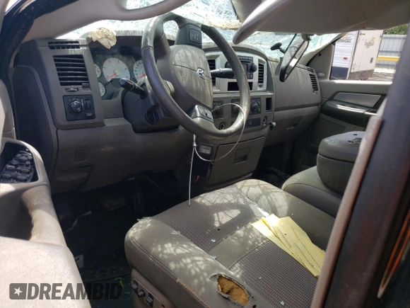 2007 Dodge Ram 2500 SLT with VIN 3D7KS28AX7G840567, listed as a Copart auction lot 60832794 with 149,557 mi miles and Non Repairable. Bid and sale history available at carsss.com. Image 8.
