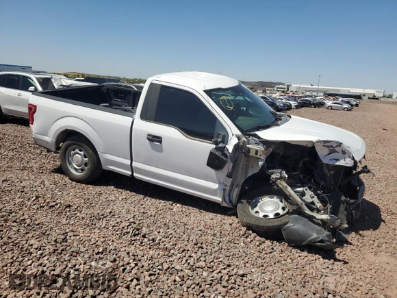 2016 Ford F-150 XL with VIN 1FTMF1C84GKG01496, listed as a Copart auction lot 45422615 with 0 mi miles and Salvage Title. Bid and sale history available at carsss.com. Image 4.