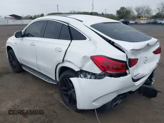 2021 Mercedes-Benz GLE 53 AMG with VIN 4JGFD6BB6MA250046, listed as a IAAI auction lot 42006606 with 65,198 mi miles and . Bid and sale history available at DreamBid. Image 3.